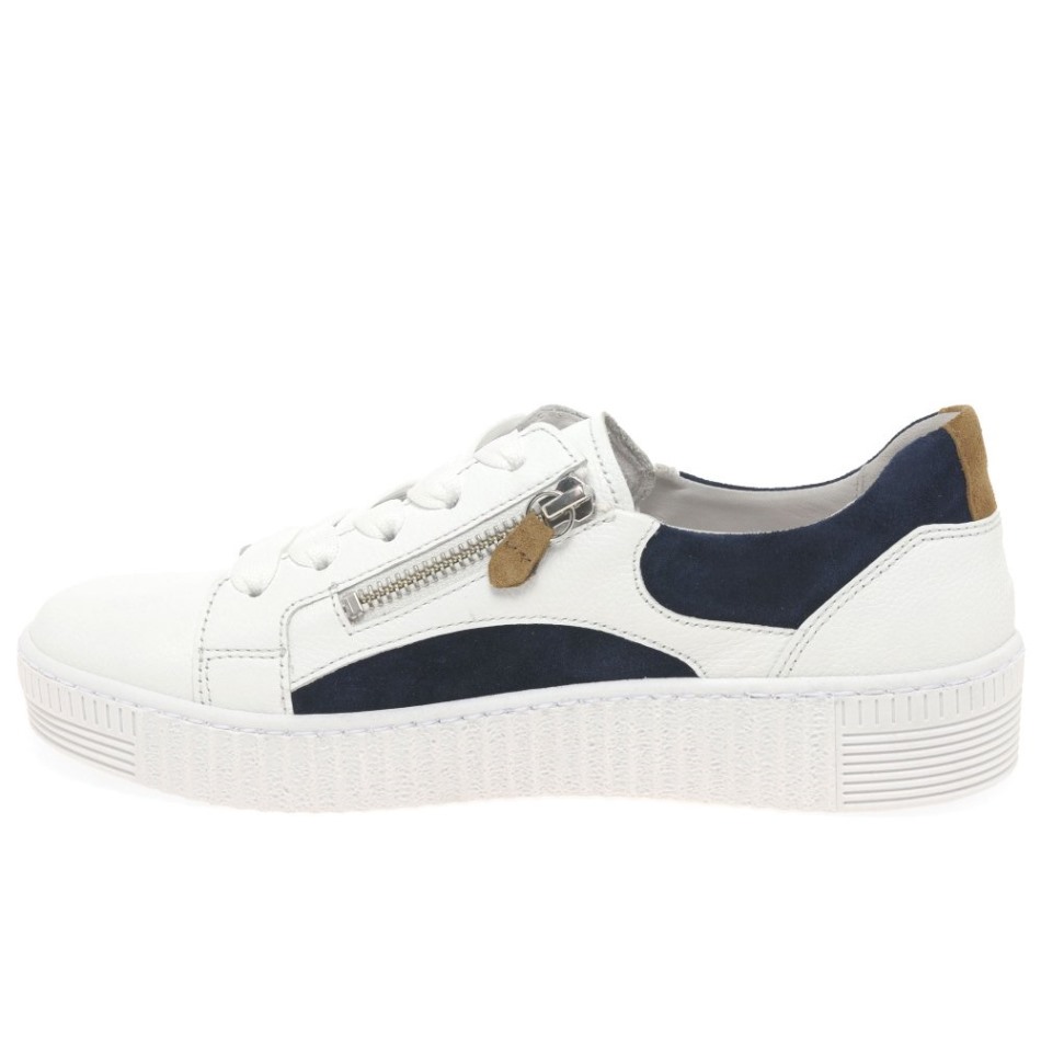 Gabour | Baskets Femme Wemo Exclusives Blanc/marine